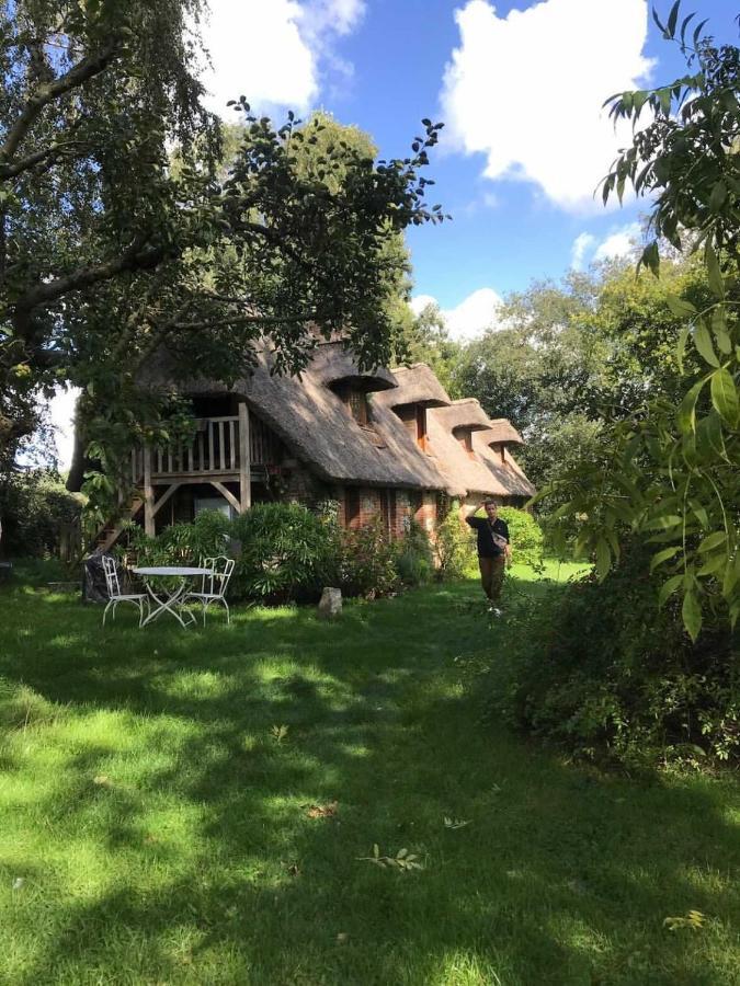 Cottage Les Forieres Saint-Honore (Seine-Maritime) Exterior foto