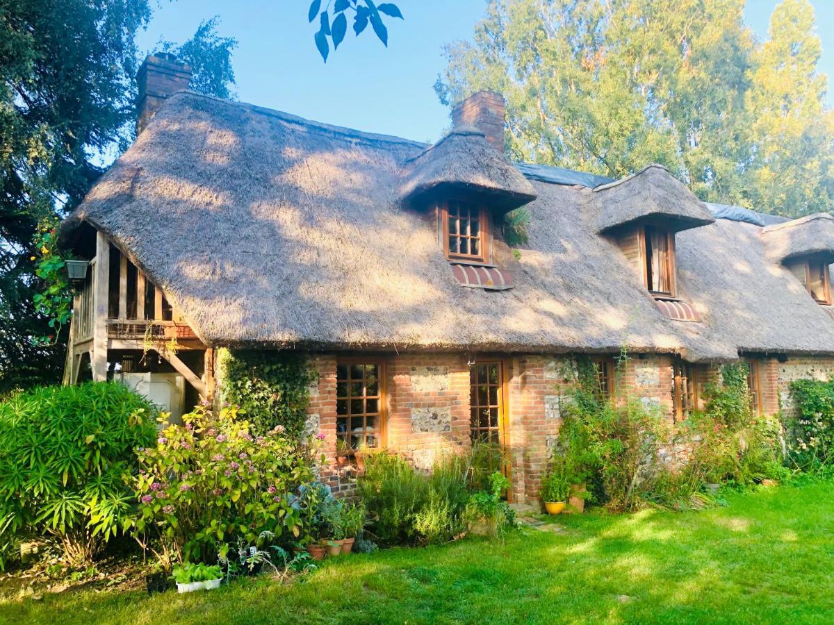 Cottage Les Forieres Saint-Honore (Seine-Maritime) Exterior foto